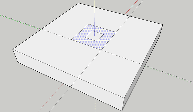 Plinto con bicchiere, facciamolo con Sketchup